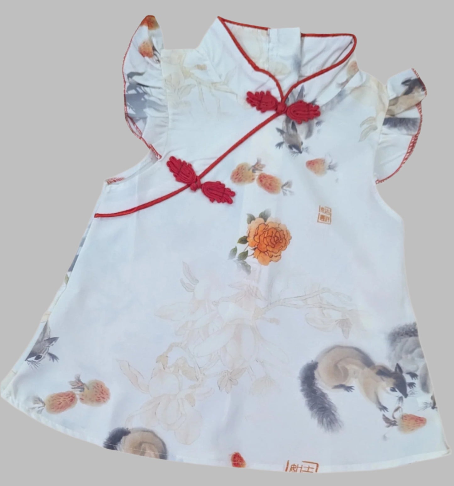 Baby Girl Cartoon Print Dress