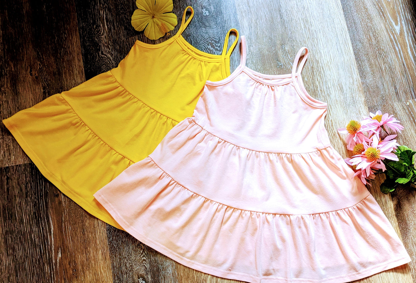 Rüschen-Cami-Kleid für Mädchen