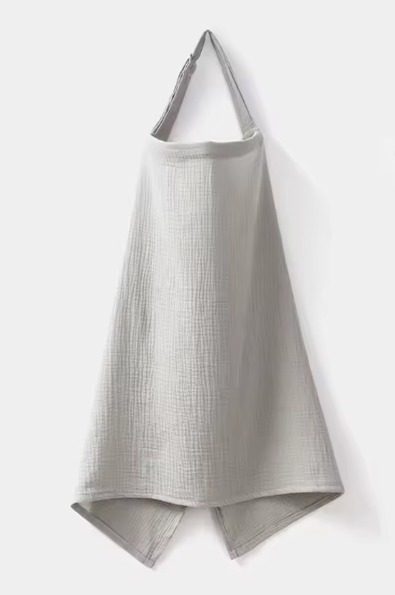 Baby Gray Breastfeeding Privacy Nursing Cover