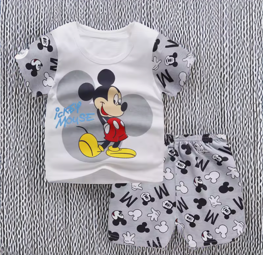 Boys Disney Mickey Mouse Clothes Set
