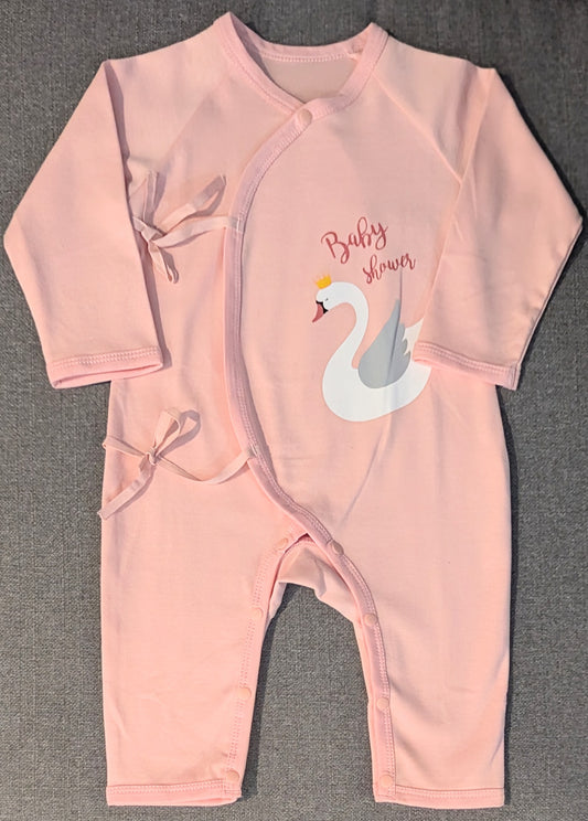 Cute Pink Baby Girl Romper