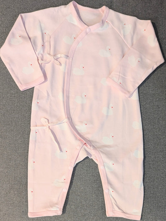 Cute Baby Girl Pink Romper